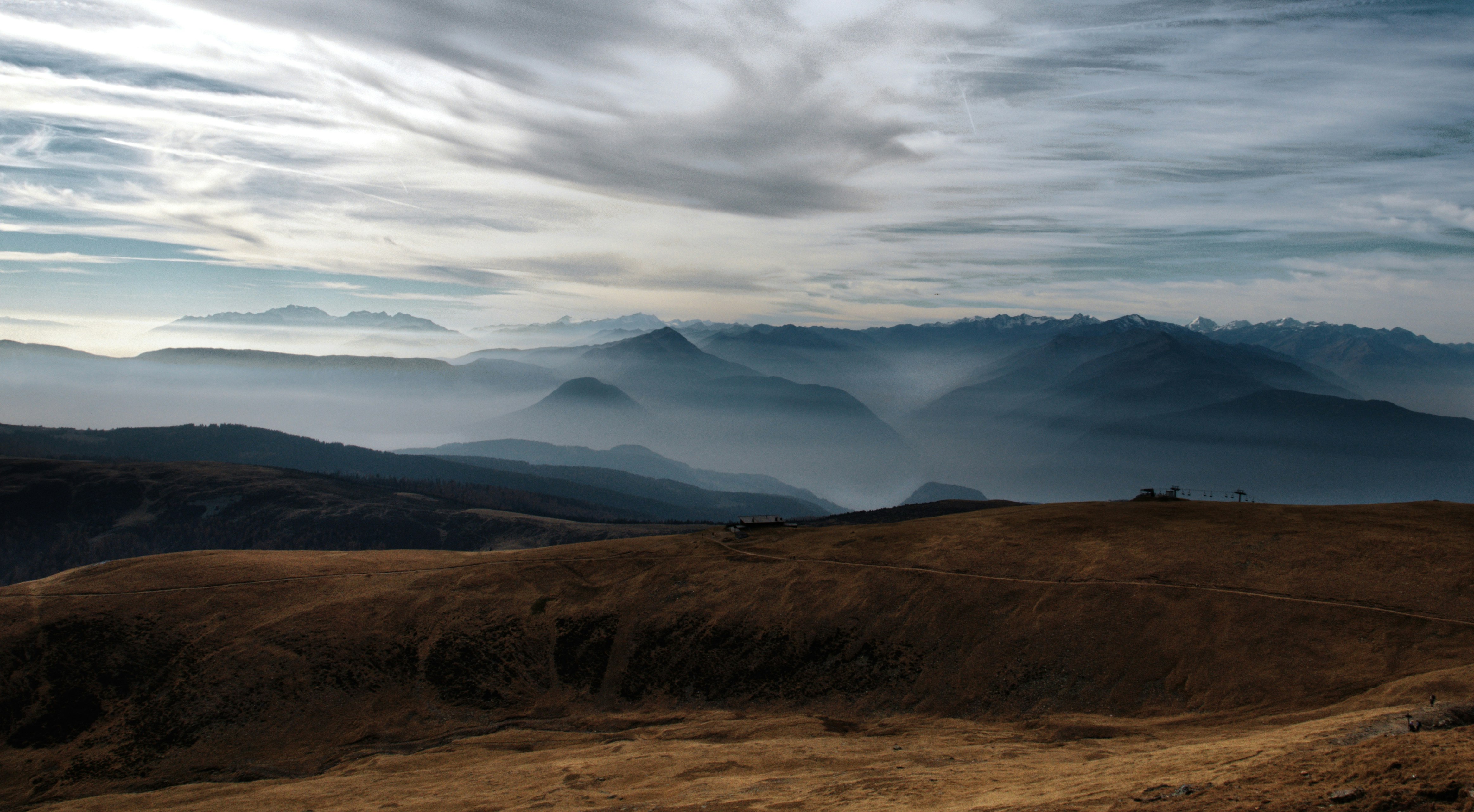 landscape photography of mountain